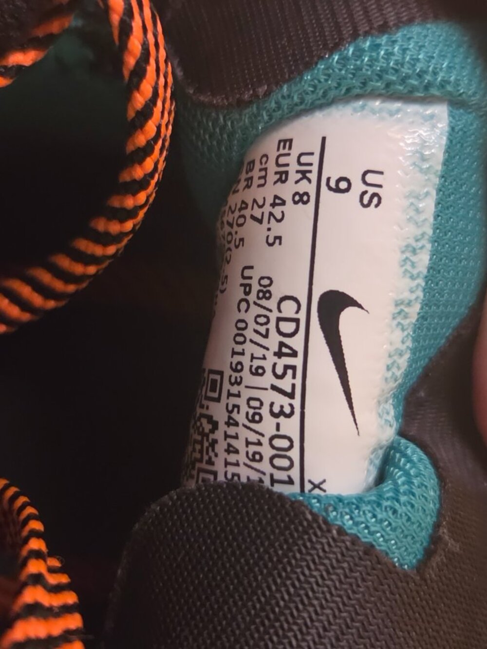 Nike Air Zoom Pegasus 36 — Navy/Blue/Orange "Nike Japan" - Picture 7 of 7